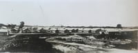 Black and white photograph of of cantonments at Fort Snelling, 1917.