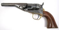 Color image of a Colt Model 1862 police revolver owned by Josias R. King.