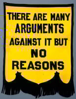 Woman-suffrage banner, ca. 1918.