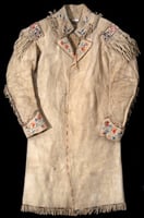 Color image of a Quilled coat, ca. 1851.