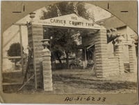 Carver County Fair Entrance, 1912