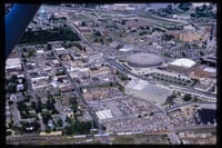 Aerial view of St. Paul Civic Center