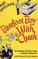 Cover of Max Shulman’s Barefoot Boy With Cheek (Doubleday, Doran, 1943).