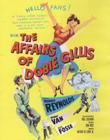 Poster for The Affairs of Dobie Gillis, the 1953 film adaptation of the novel of the same name by Max Shulman.