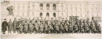 Black and white photograph of Company A of the Third Battalion, Minnesota Home Guard, from Duluth, 1917.