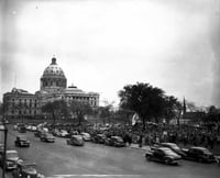 Dedication of the Leif Ericson memorial