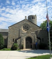 Color image of Fort Snelling Chapel, 2016. Photograph by Paul Nelson.