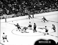 The Minnesota North Stars compete at Metropolitan Sports Center, 1969. The Minnesota North Stars brought the NHL to Minnesota in 1967.