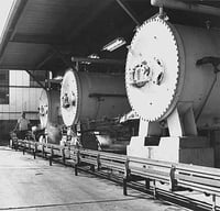 Continuous cookers, Green Giant Company, LeSueur.