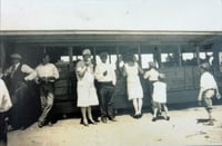 Refreshment stand at Bean Lake Resort, ca. 1930