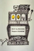 Color image of a Beat the Machine - Support Eugene poster,1968.