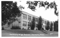 Photograph of Harmony High School, 1941