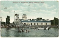 Bathing at Wildwood, c.1910.