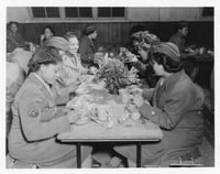 Members of the 6888th Battalion at mess