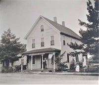 Nerstrand Hotel, Nerstrand, Minnesota, ca. 1900.