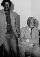 Jim Alexander with Gordon Parks