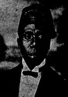 Black and white newspaper image of Patrick. H. Southall. c.1917.