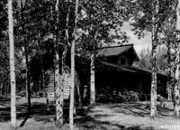 Photograph of Rangers Dwelling at Marcell Ranger Station Site
