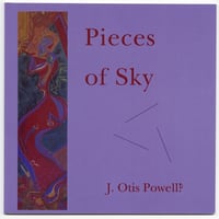 Cover art for Pieces of Sky, by J. Otis Powell‽ (Rain Taxi, 2014).