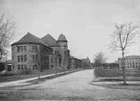 Pillsbury Hall Jones Hall to the right