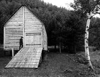 Canoe shed at Grand Portage