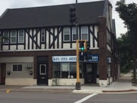 Site of the first meeting of the Church of St. Columba congregation (St. Paul