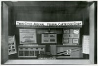 Window display for Twin Cities Arsenal and Federal Cartridge Corporation
