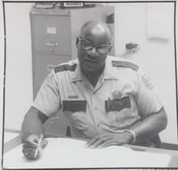 Photograph of John Lyght, 1984