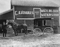 William McAdam, salesman for Watkins' Remedies of Winona