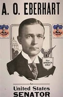 A. O. Eberhart for United States Senator