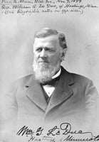 Signed photograph of William Gates LeDuc in Washington, DC, 1905.