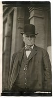 Black and white photograph of John O'Connor during the height of his power in St. Paul, c.1912.