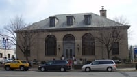 Color image of the Historic Post Office building in Anoka, 2008. Photographed by Wikimedia Commons user Elkman.