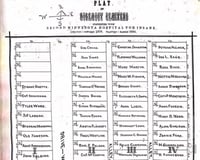 Rochester State Hospital cemetery plat