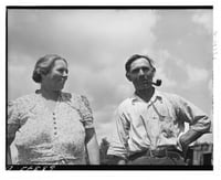 FSA (Farm Security Administration) borrower and wife. Cut-over area of Itasca County, Minnesota