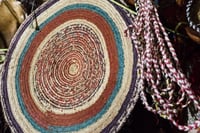 Photograph of kabad (kbæd or ka-bad hand-woven mat/wall decoration)