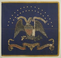 10th Minnesota regimental battle flag