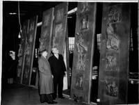 William Gerron with Eugene Tetzlaff