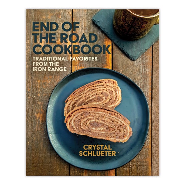 Book cover for End of the Road Cookbook by Crystal Schlueter