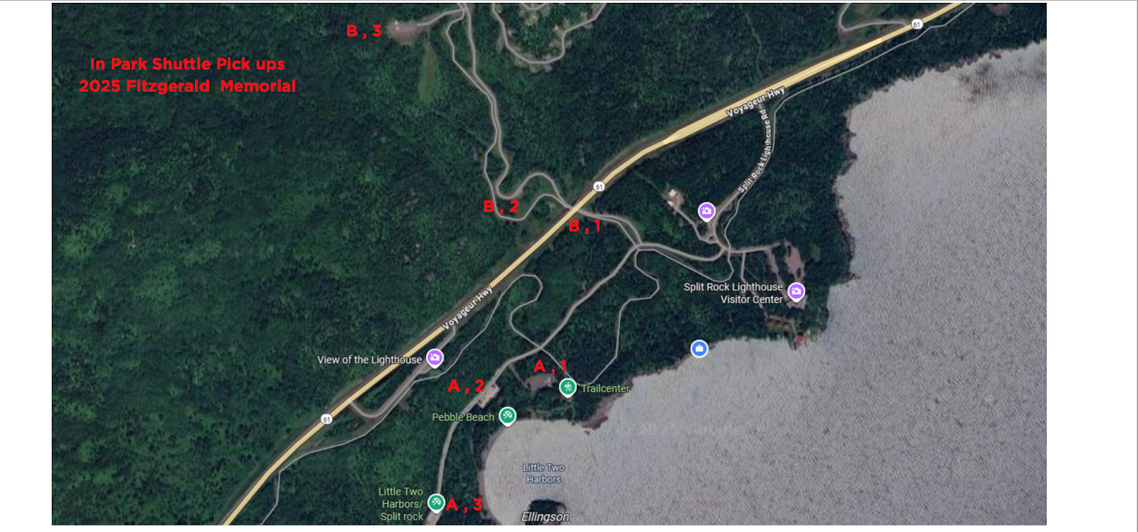 SRL Shuttle Pick Ups