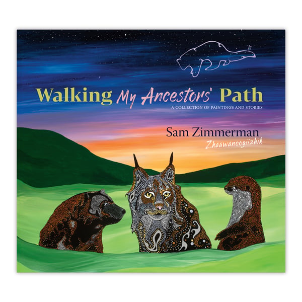 Book cover for Walking My Ancestors' Path by Sam Zimmerman