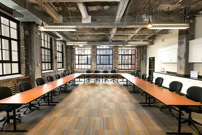 Conference room rental.