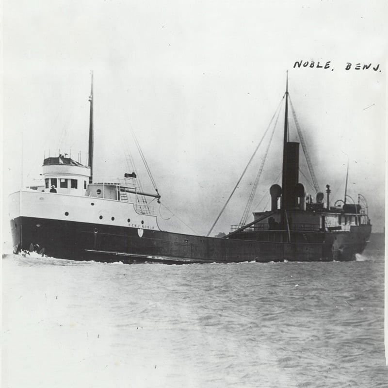 Learn about the Benjamin Noble shipwreck, a significant maritime history site.