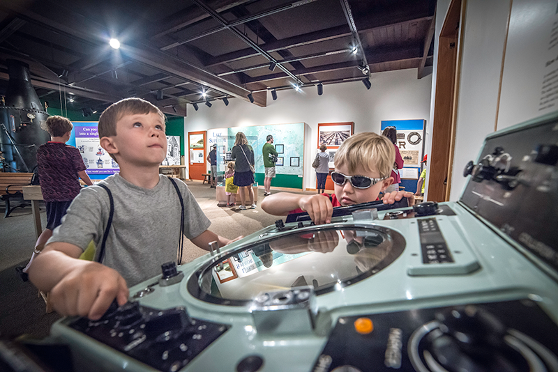 Split Rock Lighthouse visitor center.