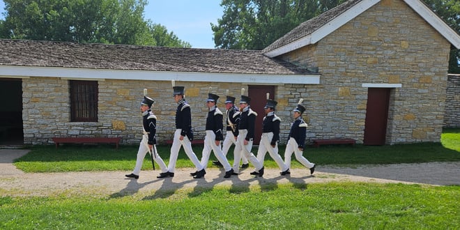 Memorial Day at the Fort.