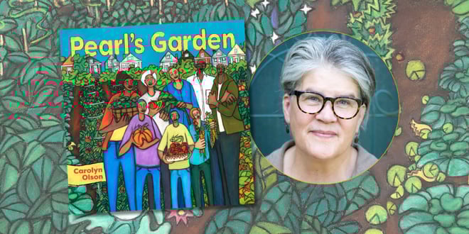 Pearl's Garden Book Reading.