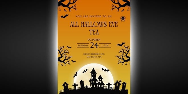 All Hallows Eve Tea.