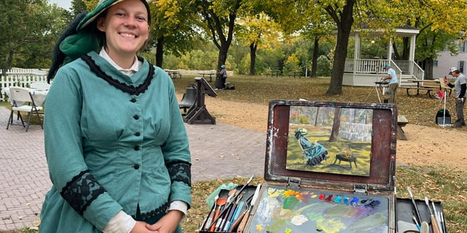 Paint-Out & Exhibit with the Outdoor Painters of Minnesota.