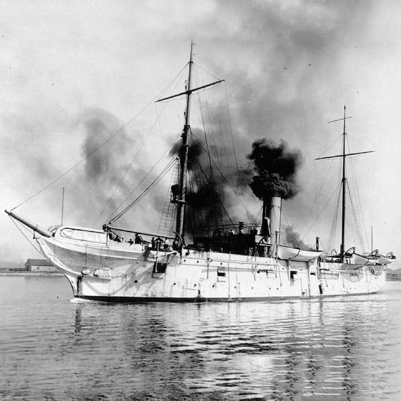 Image of the steamer Onoko, a historical shipwreck in the Great Lakes.