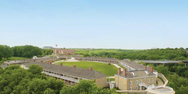 Fort Snelling location image.